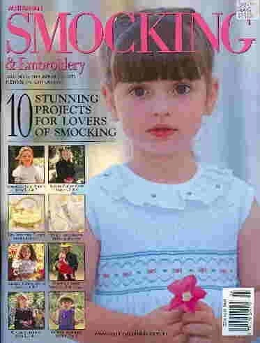 AUSTRALIAN SMOCKING AND EMBROIDERY ISSUE NO 54 By Corall Moss **BRAND NEW**