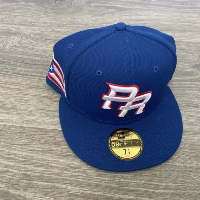 NEW ERA PUERTO Rico World Baseball Classic 2023 Hat 59FIFTY Hat Size 7