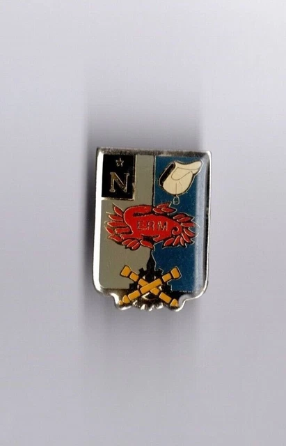 Pin's militaire métallique de l'Établissement de Réserve Général du Matériel Électronique de Saint Priest - Collection