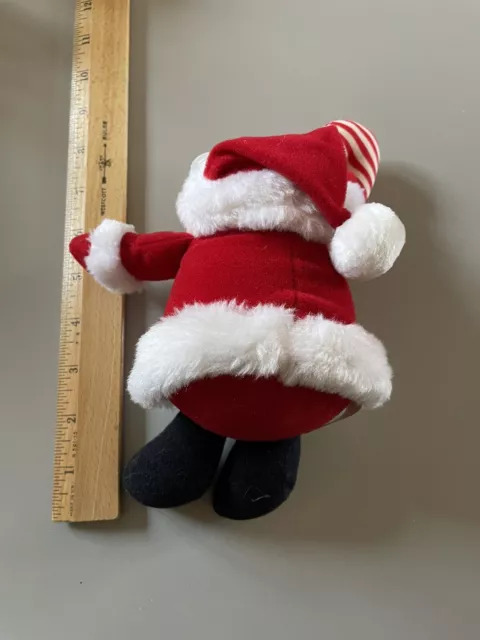 Santa ZIGGY I Love You Candy Cane Christmas Plush Stuffed Toy 6" 2