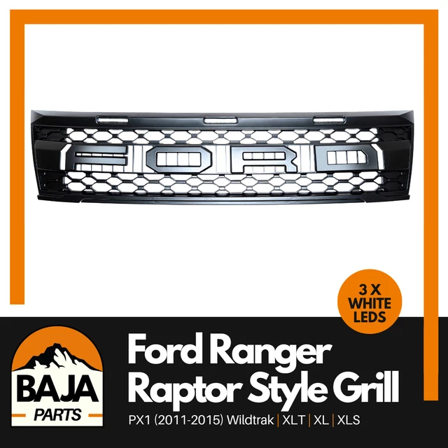 FORD RANGER PX1 Raptor Style Grill for Wildtrak XLT XL 2011-2015 with ...