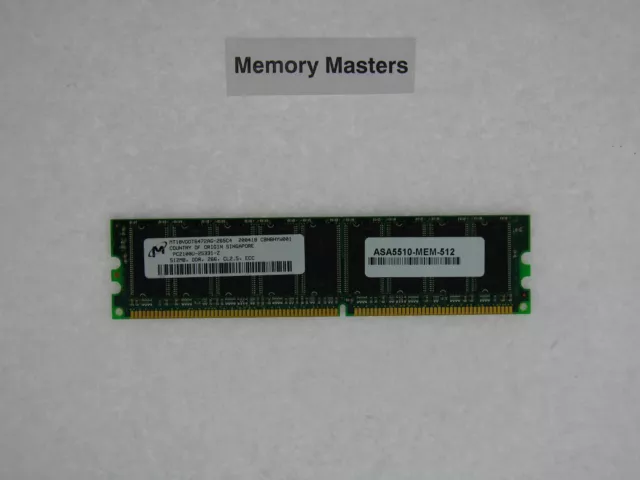 ASA5510-MEM-512 512MB Approuvé Mémoire pour Cisco ASA5510