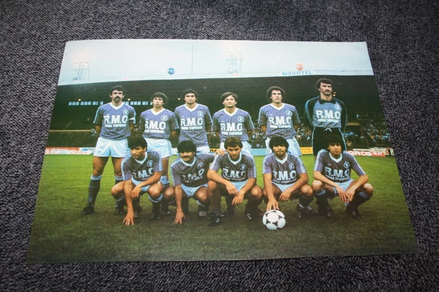 Poster TFC Toulouse - Équipe Saison 1983/84 - Page Format Poster - Vintage