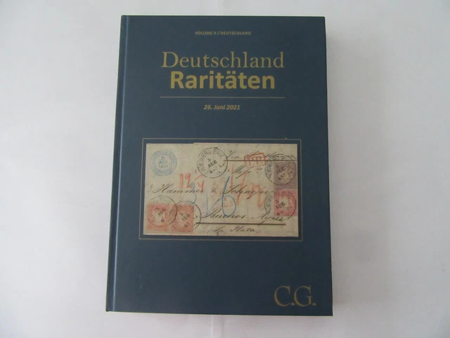BRIEFMARKEN DEUTSCHLAND Raritäten 2021 Auktionskatalog Auktionshaus C