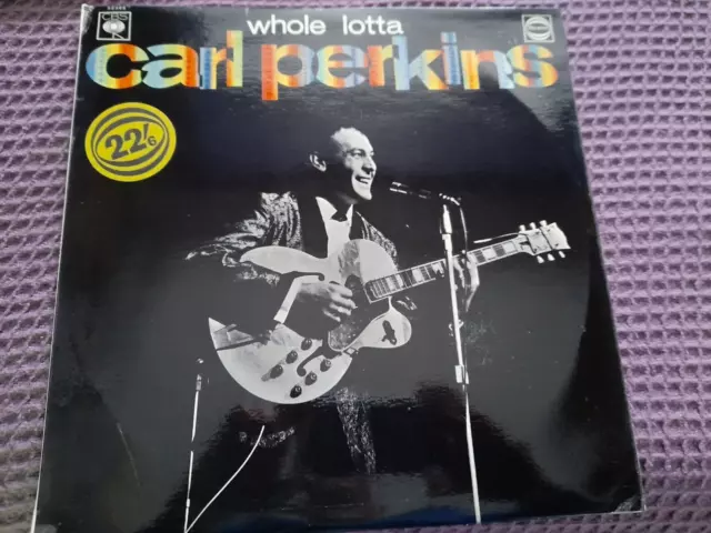 Carl Perkins Whole Lotta LP Vinyl CBS Records 1966 RM52305