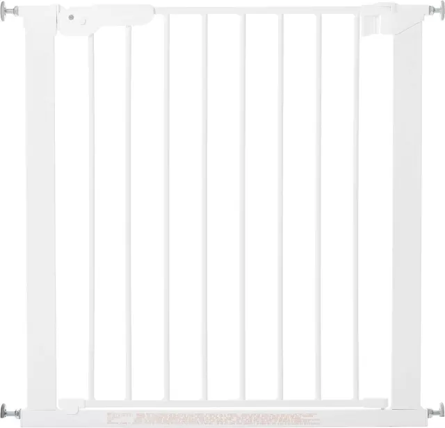 BabyDan Premier True Pressure Fit Safety Gate White, Fits Openings 73.5-79.6 cm