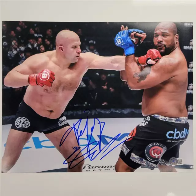 Fedor Emelianenko signed 11x14 Photo #3 UFC MMA autograph ~ Beckett BAS Holo