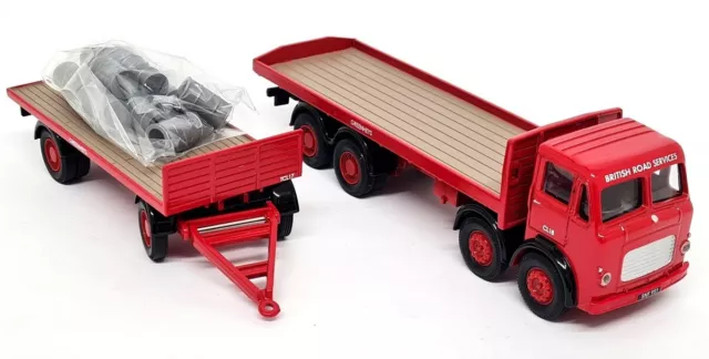 Corgi 1/50 - Leyland Octopus Platform Lorry + Trailer BRS Diecast Model Truck