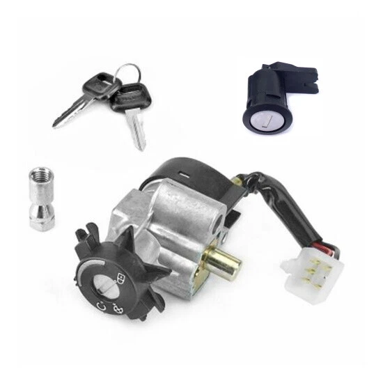 KIT SERRATURE ORIGINALI PIAGGIO VESPA ET2 ET4 LX LXV S PRIMAVERA SPRINT 50 125 150 - Foto 11