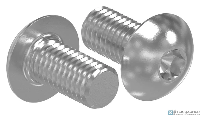 Lot De 50 Vis 2BA – Tête Ronde Trouée 3,8cm, Acier Zingué, Avec écrous Et Boulons