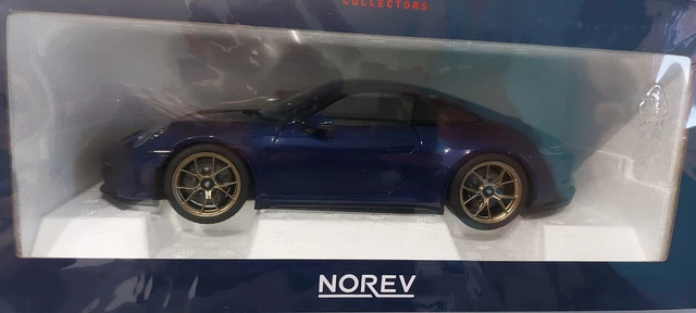 Norev 1/18 Porsche 911 GT3 RS 2010 Bleue, Modèle Réduit Voiture Collection