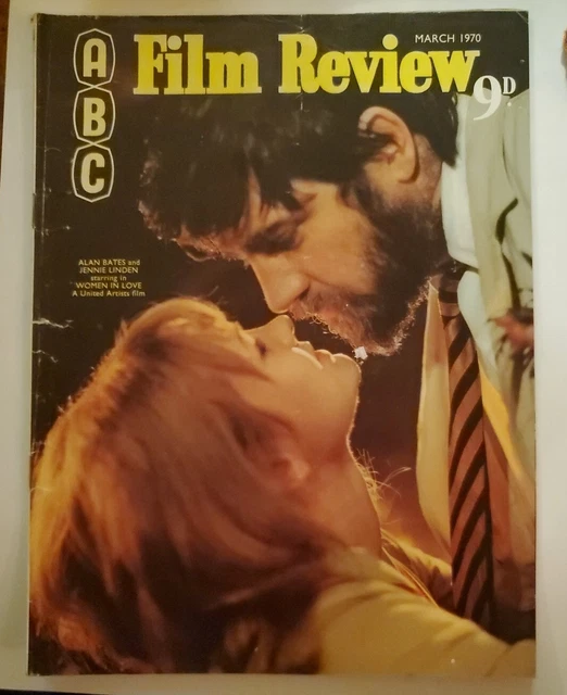 ABC FILM REVIEW March 1970 Alan Bates Jennie Linden £7.08 - PicClick UK