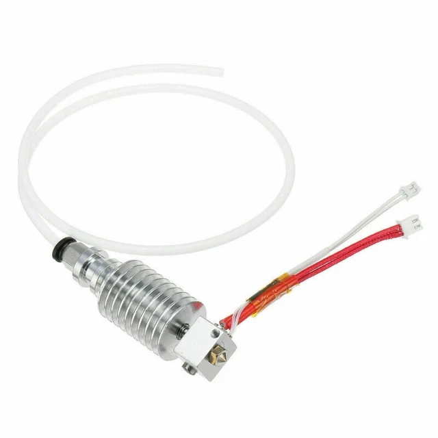 Buse 0.4mm Extrudeuse Tête Chauffage 12V PTFE + métal Remplacement Durable