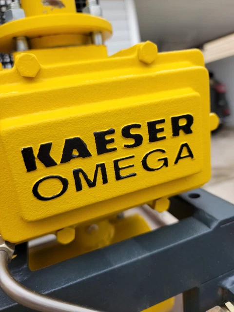 220V Roots Style Air Compressor Kaeser Omega 21 Blower NEW W Silencers