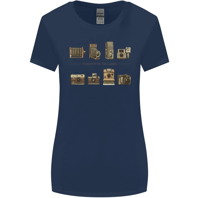 T-shirt donna taglio più largo fotocamera Evolution Photographer 3