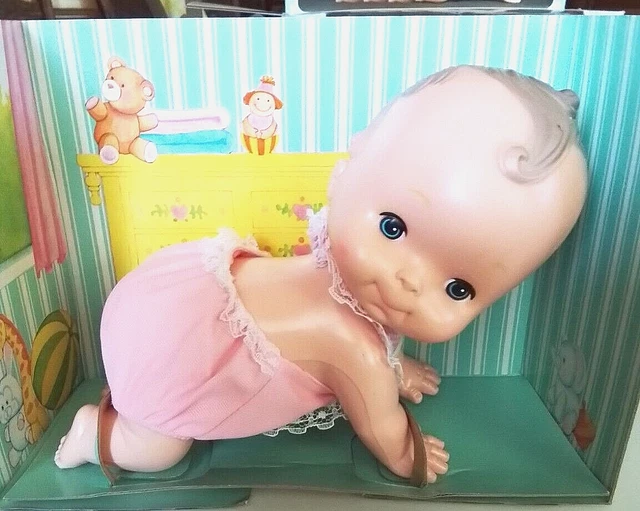 Vintage Baby Crawl Around Doll, 1979 Never Been Out Of The Box!