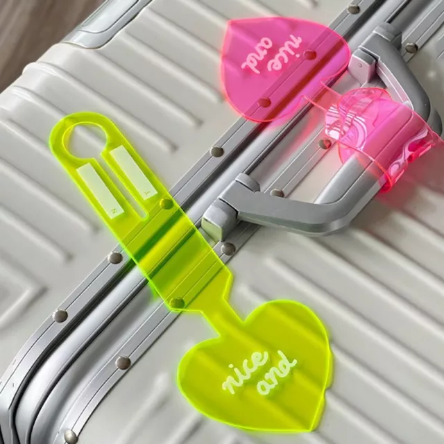 Anti-lost Airplane Suitcase Tag Colorful Luggage Tag Portable Suitcase Label