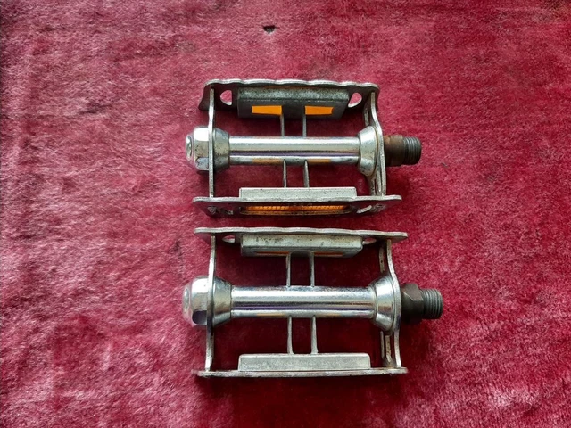 PÉDALES LYOTARD 136R M14×1.25 velo Peugeot Mercier randonneur vintage