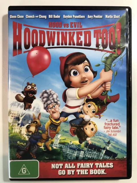 Hoodwinked Too! Hood vs. Evil(DVD 2011) Region 4  Animation, Comedy, Family  Gle