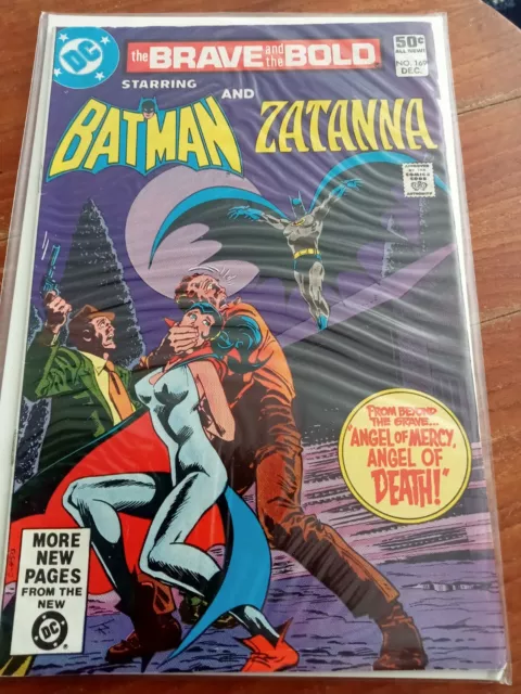 Brave And The Bold #169 Dec 1980 (FN+) Batman & Zatanna Bronze Age