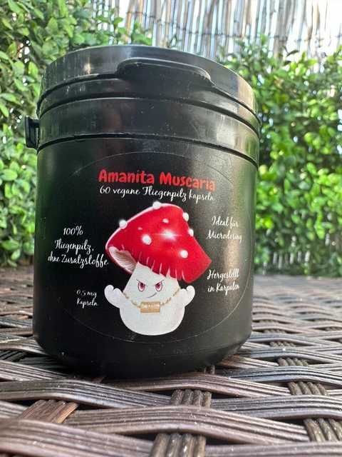 amanita muscaria Fliegenpilz vegane kapseln 