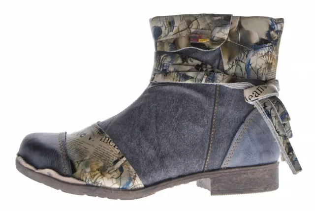 Stivaletti donna pelle comfort boots caviglia scarpe basse TMA 5001 taglia 36 - 42 2