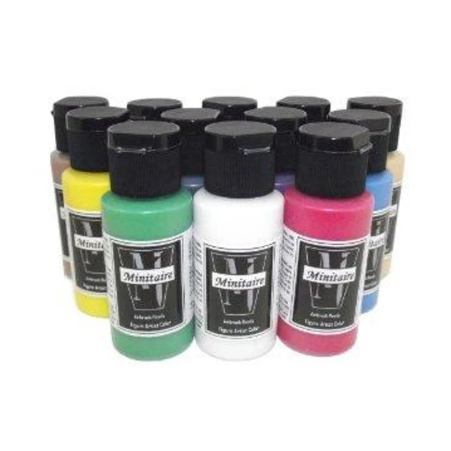 Badger Air-Brush Miniature Paint Miniature Starter Set SW