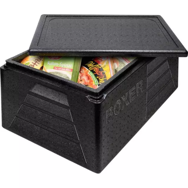 Thermobox 42L PREMIUM 1/1 GN  Pizzabox Isolier Liefer box Kühlbox 59x39x29cm XXL