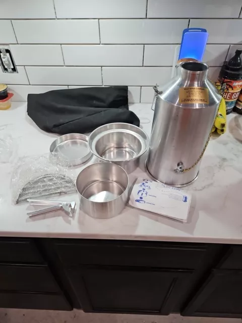 KELLY KETTLE TREKKER Camp Stove Portable Backpacking, Hiking Cooking WITH EXTRAS