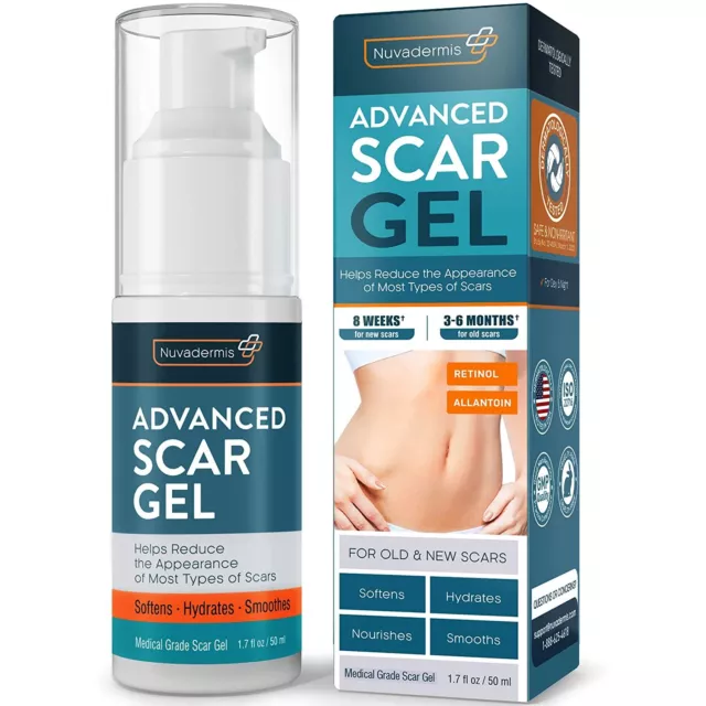 New Scar Removal Cream For Old Scars Stretch Mark Spots Gel for Men & Women AU