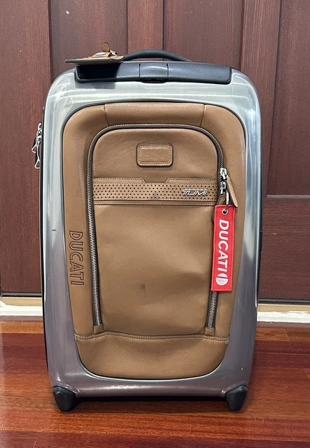 Tumi Ducati Limited Edition Evoluzione Quattroporte Carry-On Luggage Suitcase