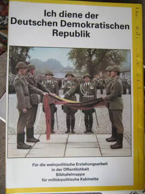 15272 Ich diene der deutschen demokratischen Republik wehrpolitische Plakate