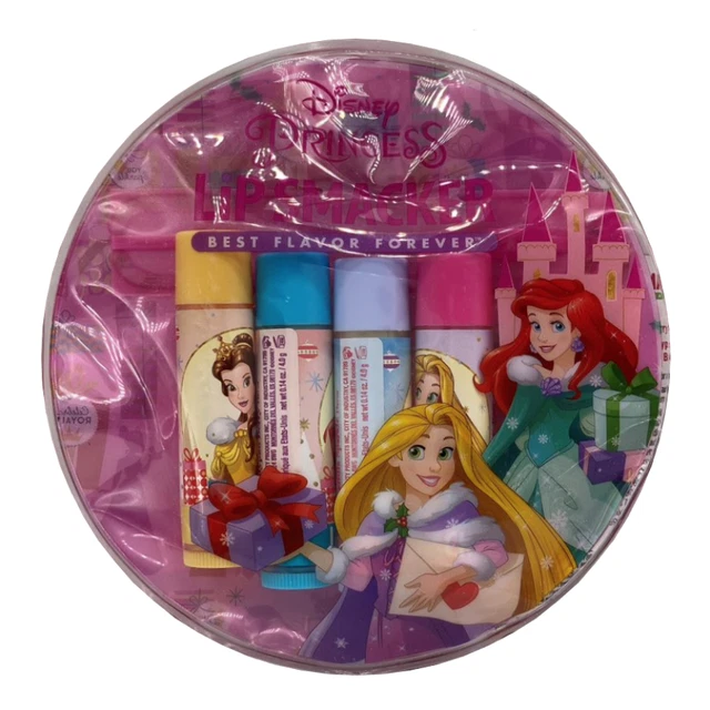 Lip Smacker Disney Princess Best Flavor Forever Lip Balm Set- 4 pcs