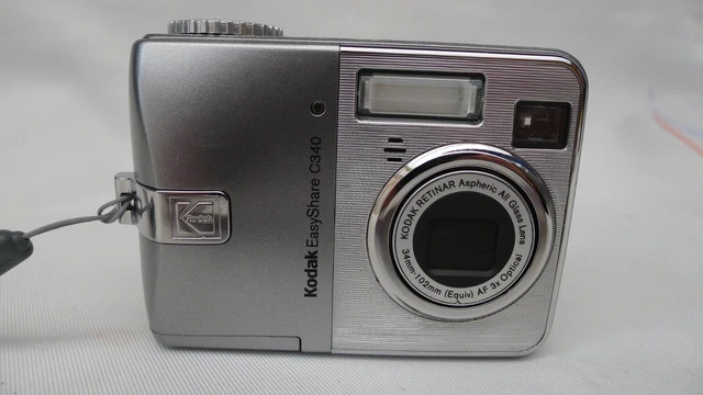 Kodak EasyShare C340 5.0MP Compact Digital Camera Silver
