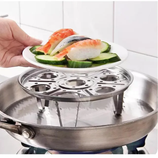 Soporte olla de vapor soporte soporte de vapor bandeja de vapor de verduras estante para cocinar huevos