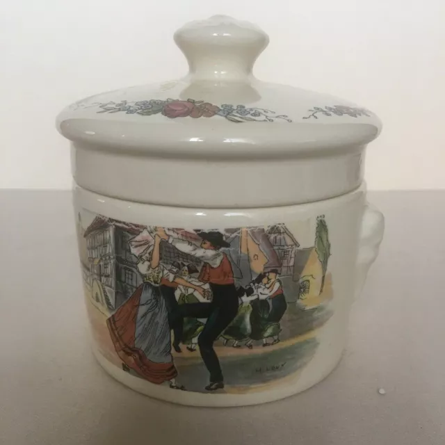 Pot A Foie Gras En Sarreguemines (Obernai) - Henri Loux