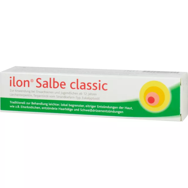 ilon Salbe classic bei leichten eitrigen Entzündungen , 25 g Salbe 10056674 3