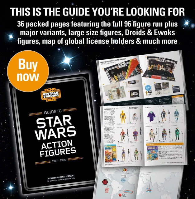 ECHO BASE GUIDE To Vintage Star Wars Action Figures Kenner OFFICIAL £9. ...