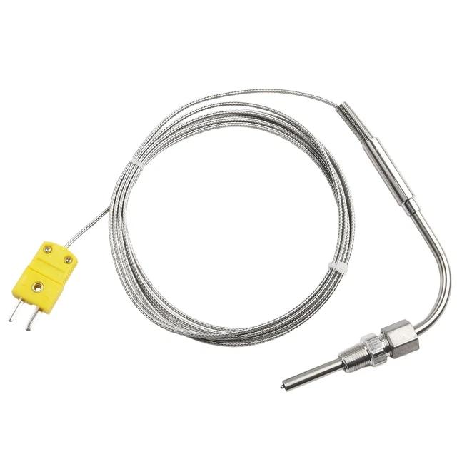 Sonde À Fil Métallique Tecpel Tpk-01h-1m Type K,Capteur De Température Élevée Po