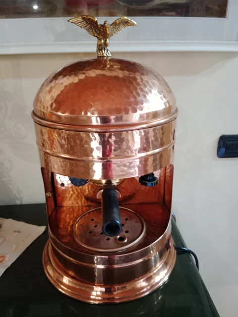 Macchina del caffè Victoria Arduino modello Venus Family Rame Martellato vintage