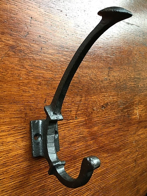 Arts & Crafts simple cast iron coathook wall door hanger coat hook AL52