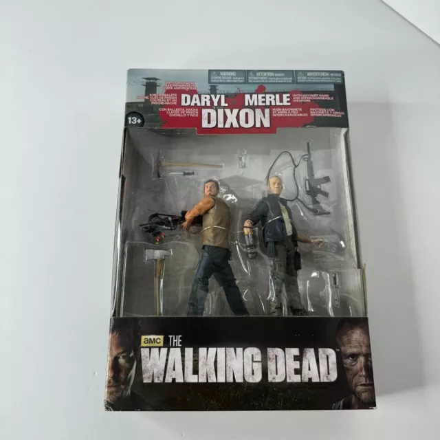 The Walking Dead Daryl Merle Dixon Action Figure 2 Pack McFarlane Toys Brand New