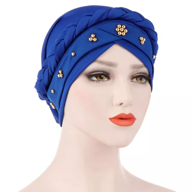 Women Hat Good Elastic Fashion Accessory Brimless Twist Head Wrap Headgear