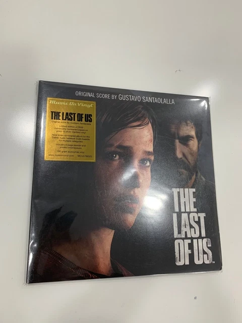 The Last Of US 2LP Gustavo Santaolalla Green & Silver Marbled Vinyl 2023
