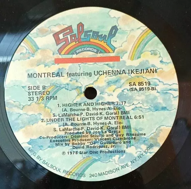 Montreal, Featuring Uchenna Ikejiani - Montreal Featuring Uchenna Ikejiani (LP) 3