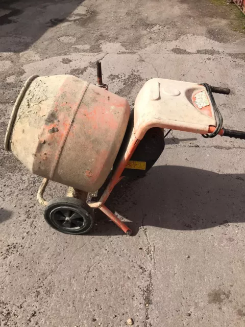 Belle 150 Mini mix 110V Cement Mixer GWO