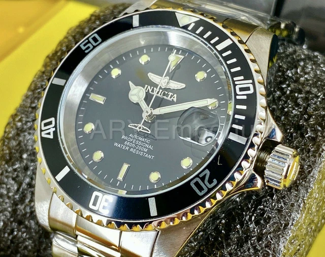 NEW INVICTA 8926OB Pro Diver SUBMARINER Coined Edge Black Dial