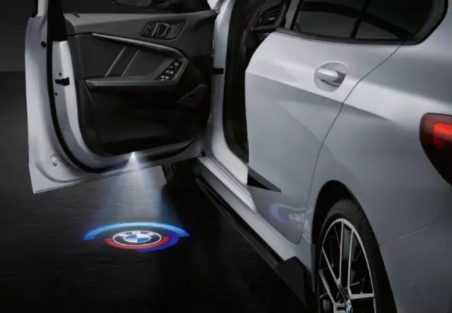 ORIGINAL BMW LED Türprojektoren für fast alle BMW Modelle* M Logo  63312468386 EUR 99,99 - PicClick DE