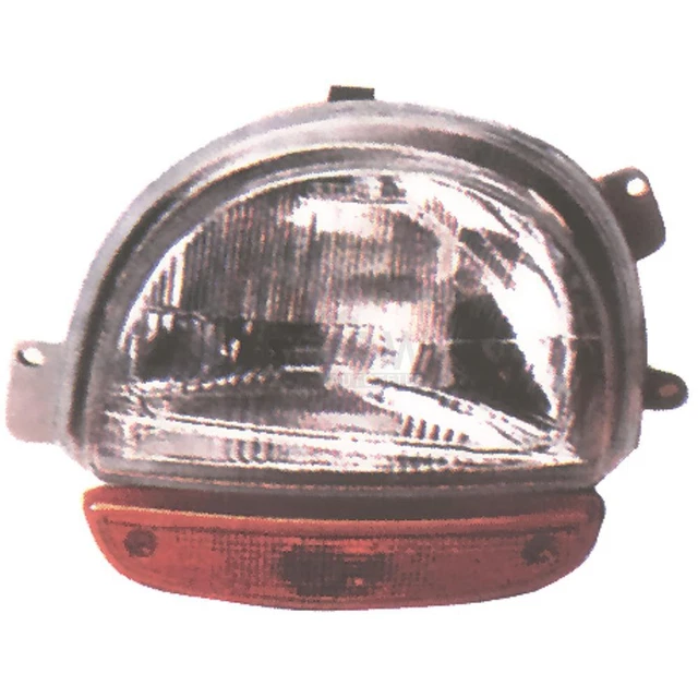 Phare Droit Halogène Pour Citroën Berlingo 04/2008-02/2012 | Avec Réglage électrique LWR | H4, Trafic à Droite