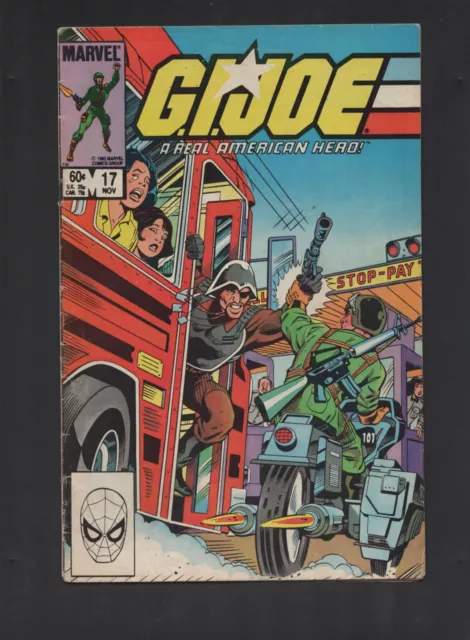 Marvel Comics G.I.Joe A Real American Hero NOV 1983 VOL#1 NO#17 Comic Comicbook